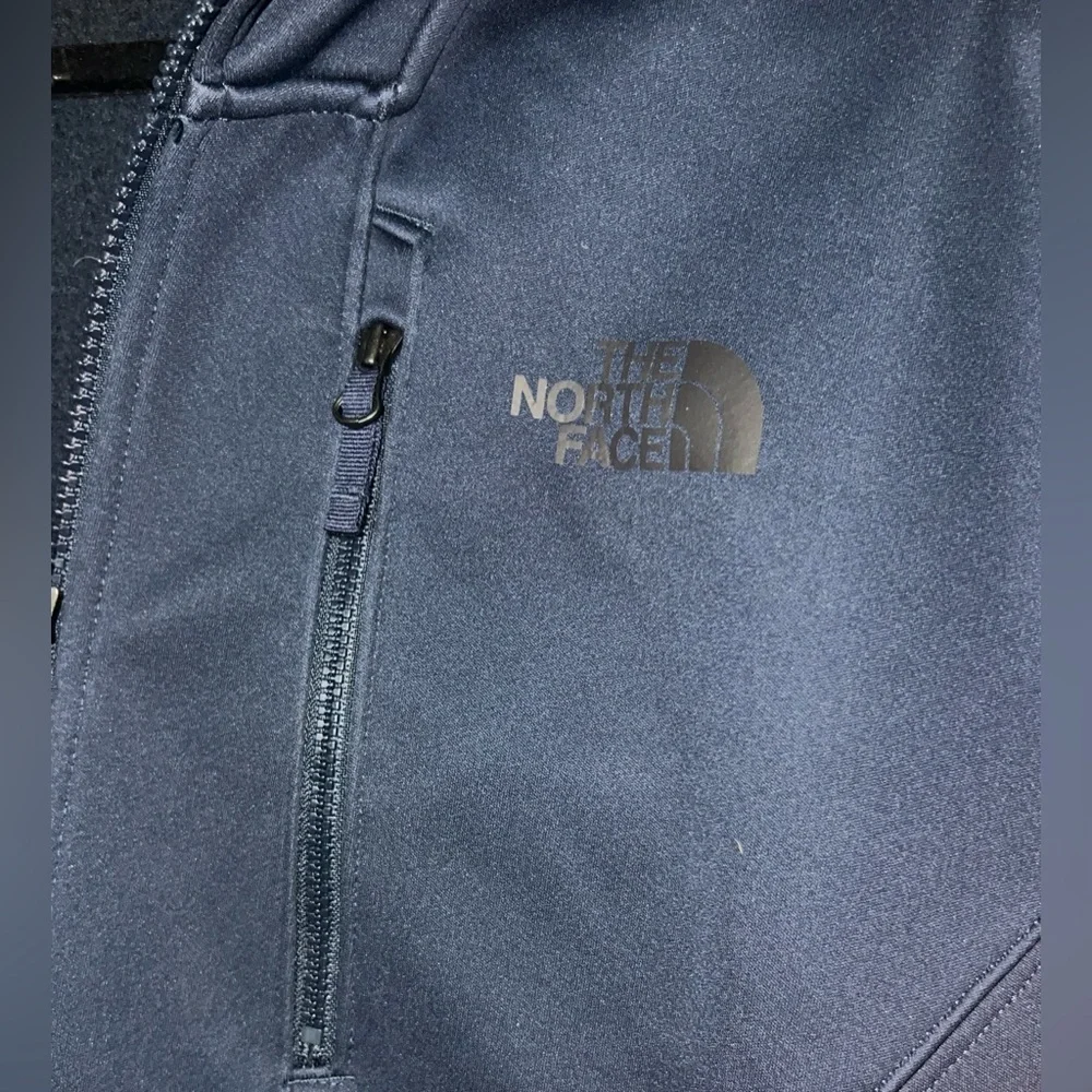 The North Face Apex Bionic Hooded Softshell Jacket Navy Mens XL